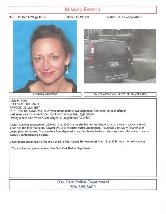 Missing Illinois woman found dead