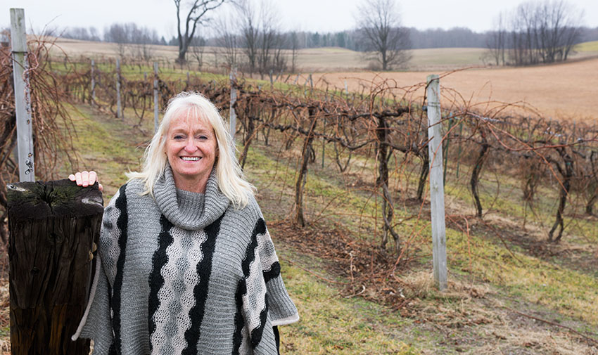 Her grapes give Smith & Eddy’s Morton peace of mind, a value she passes to her customers.
