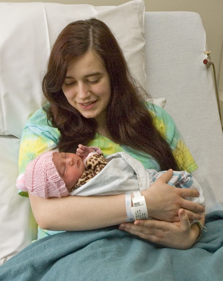 New Year’s baby born Saturday at hospital.