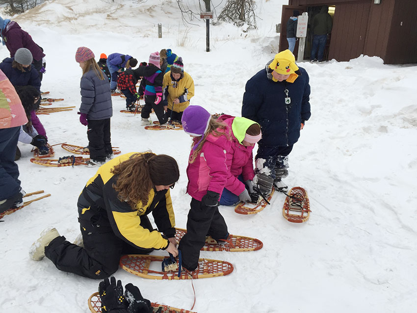 Win With Wellness: Keeping kids fit with snowshoeing.
