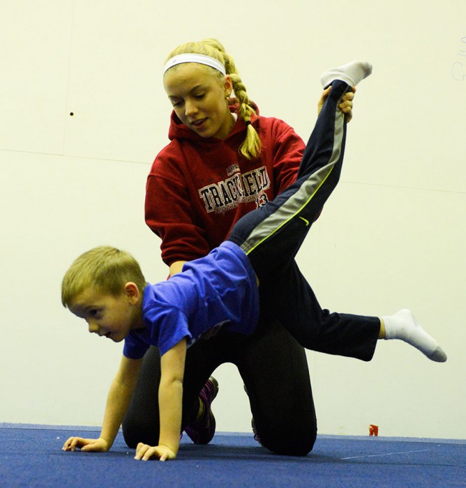 Gym Bears: Keeping kids active at Ludington Athletic Club.