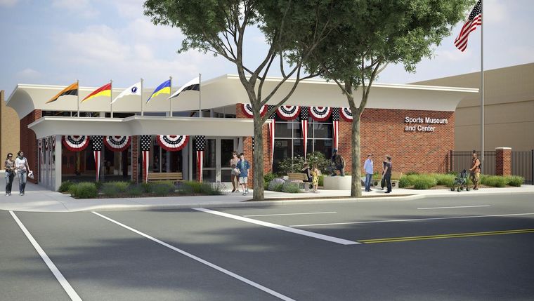 Consultant hired to help develop new sports hall of fame.