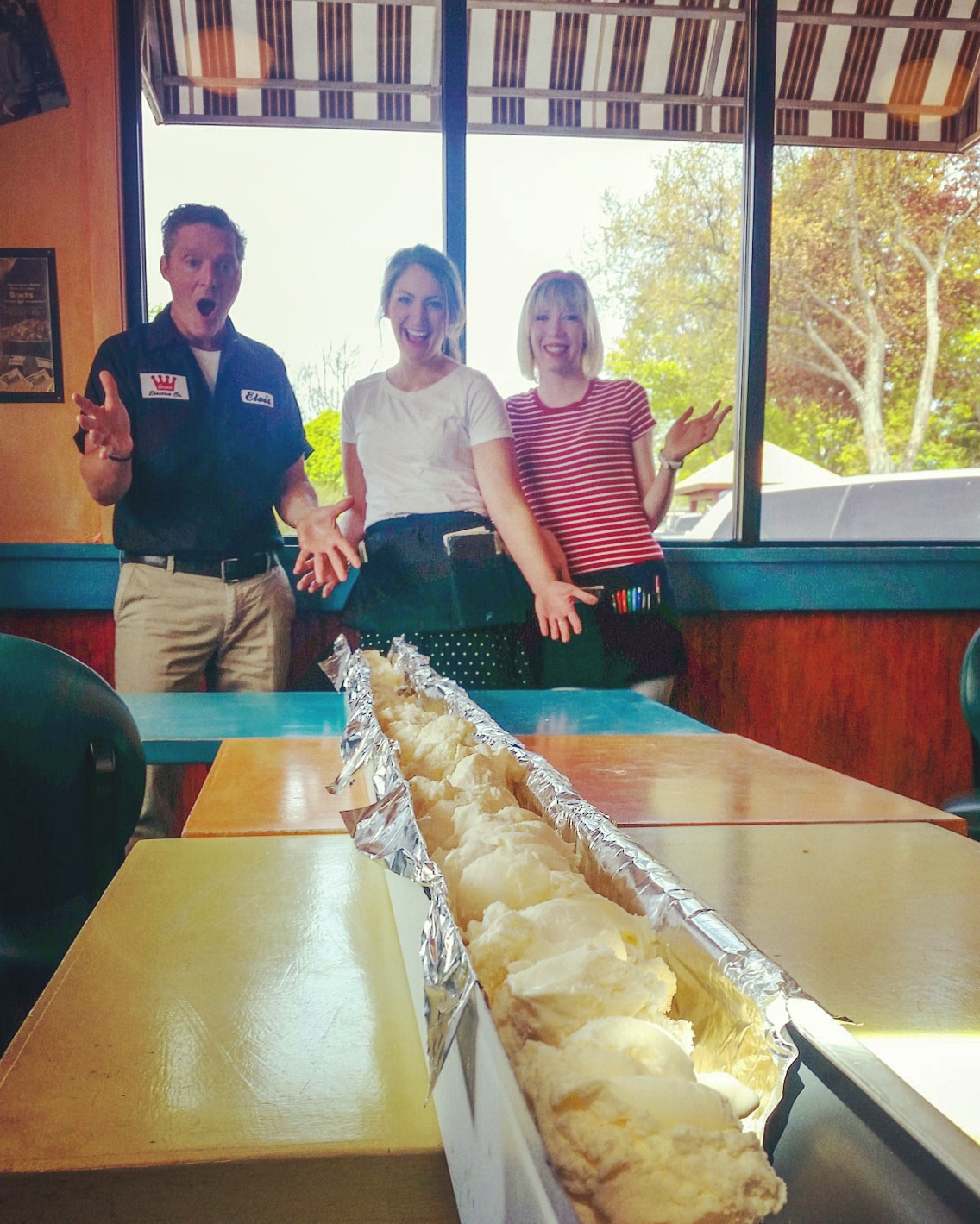 Here’s the scoop on the world’s longest ice cream dessert attempt.