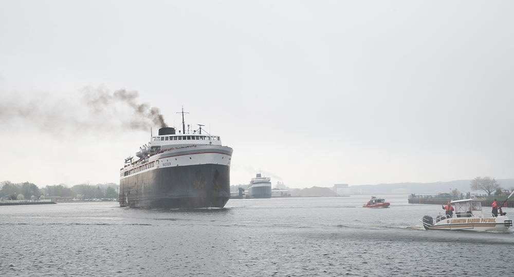 Badger season! Ship is designated National Historic Landmark.