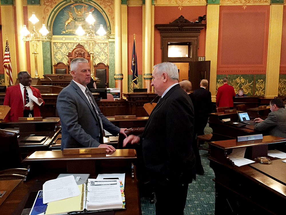 A day at the Capitol with Rep. Franz.