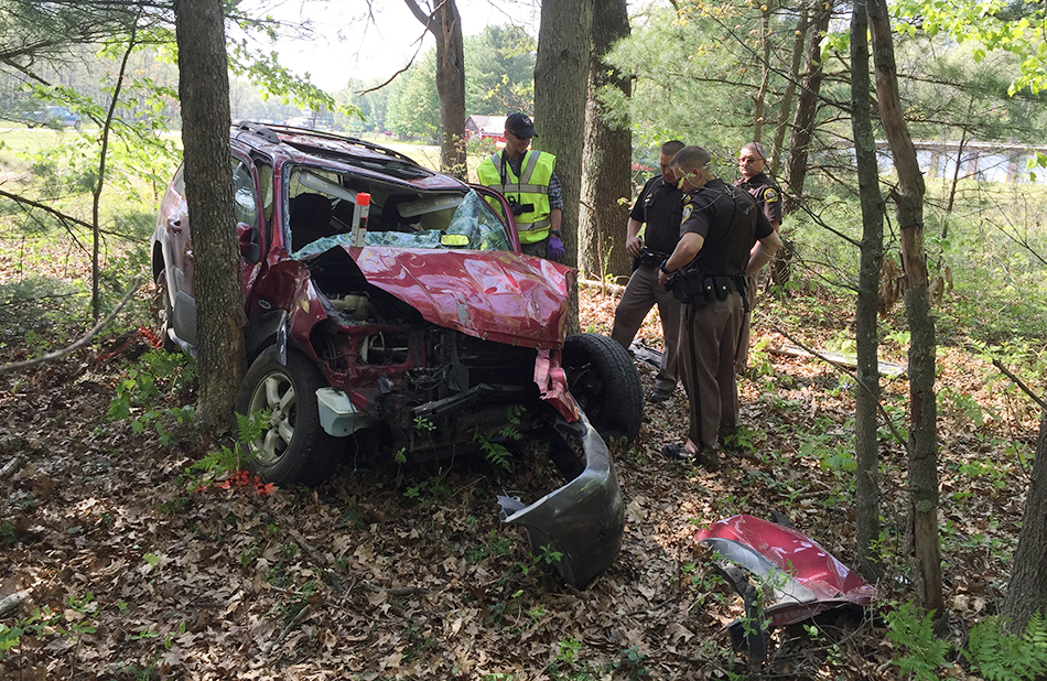 Lake County man injured in Walhalla crash.