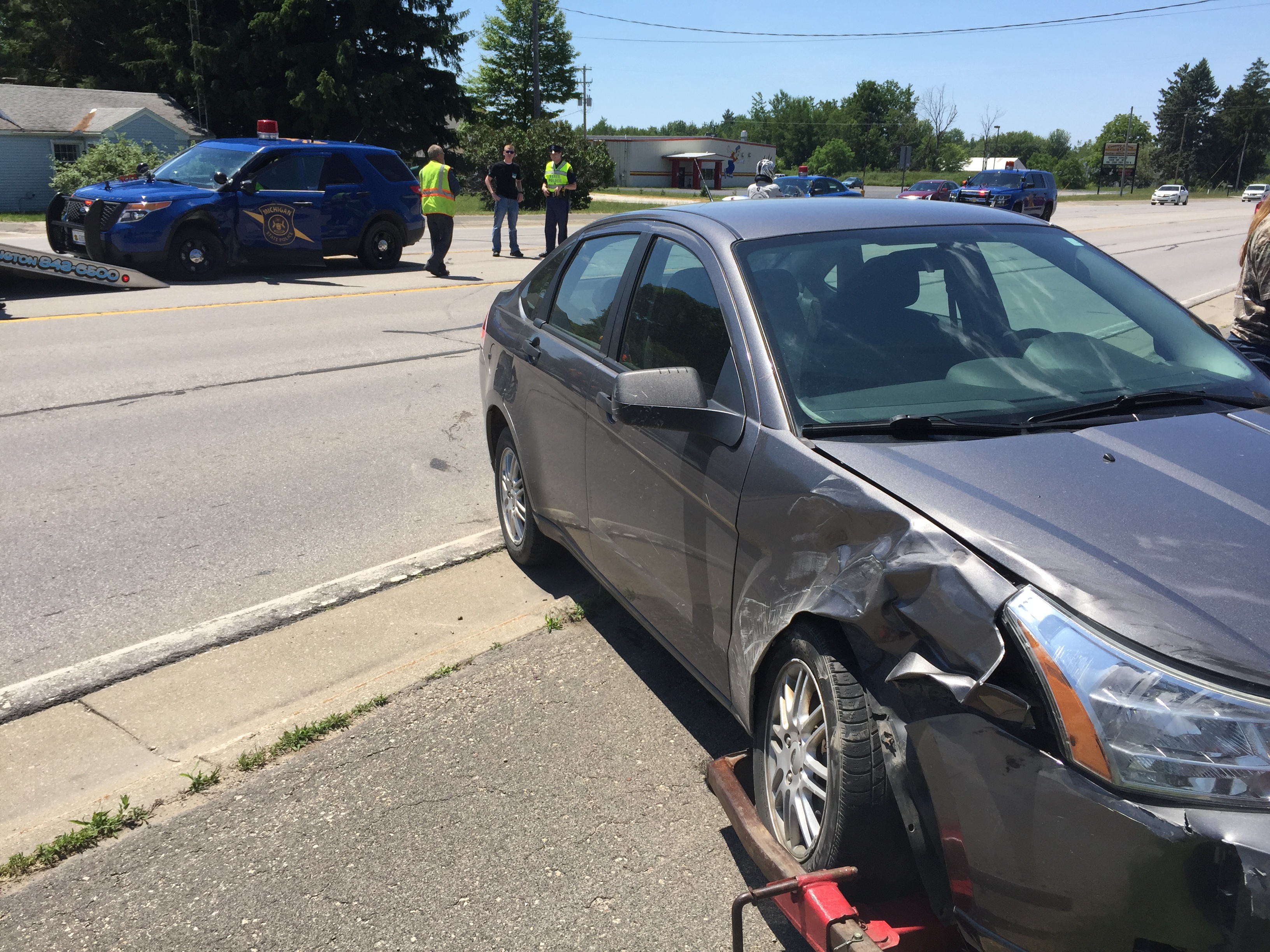 Trooper involved in US 10-31 crash.