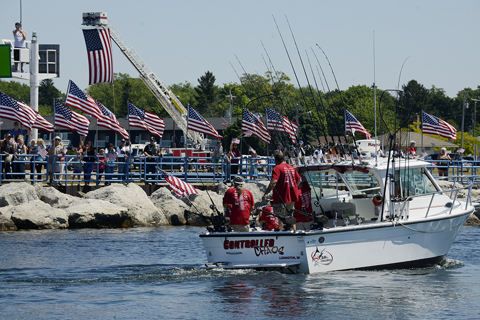 Over 100 vets enjoy Fish On for Freedom.