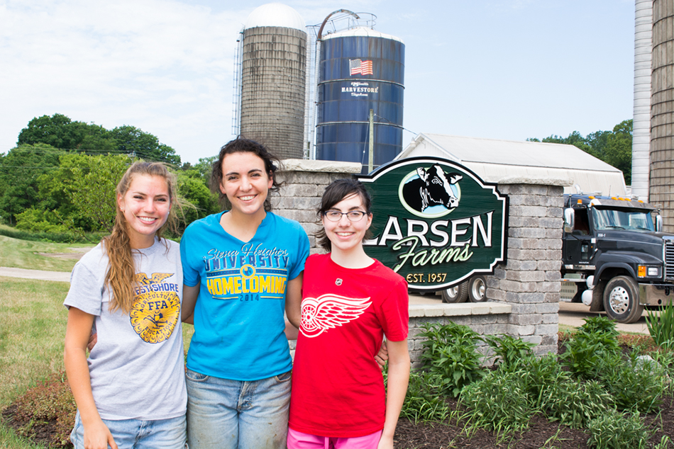The Land: The Larsen sisters — farming’s not just a man’s job.