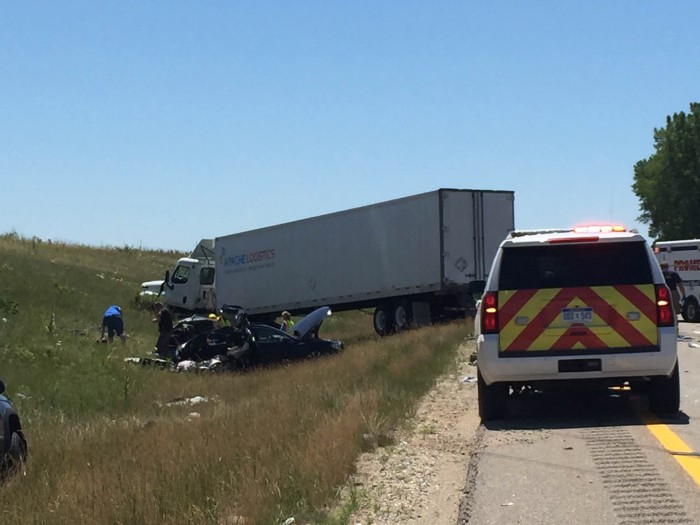 Charges pending against Ludington trucker in Oceana crash.