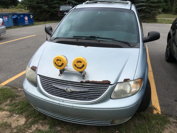 The Hepworth's minivan