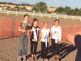 Fair dog showmanship winners.