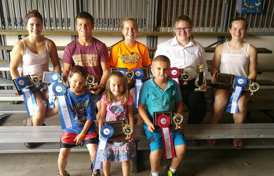 Fair poultry winners.