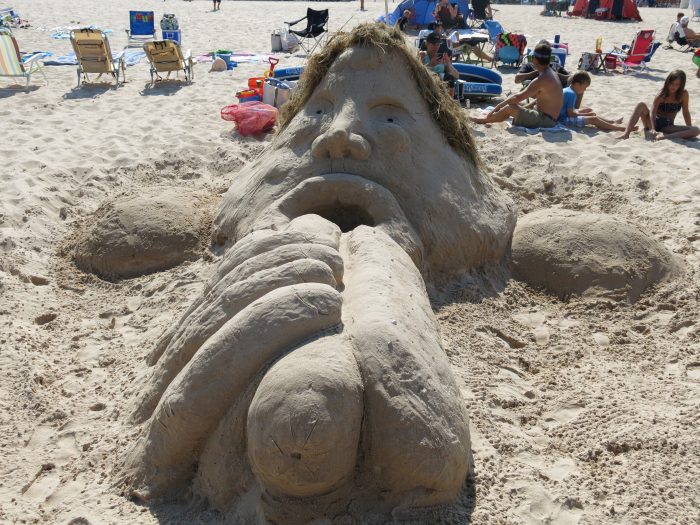 Sand sculpture contest Aug. 12.