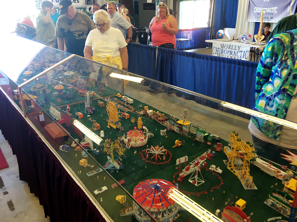 Miniature carnival unveiled at fair.