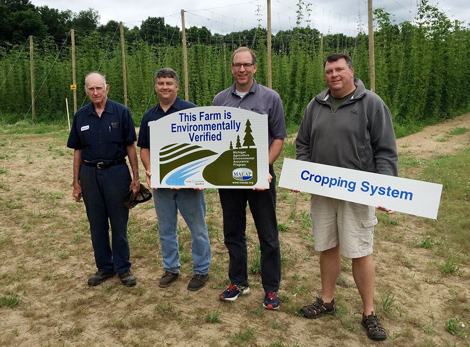 Alway’s farm operations recognized for environmental stewardship.