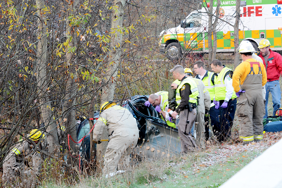 Custer man injured following morning crash.