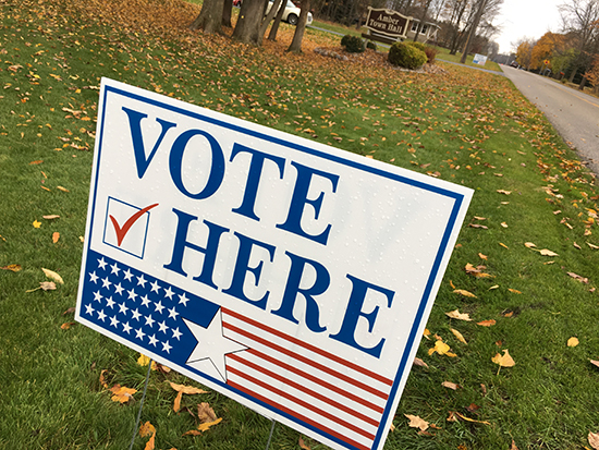 Today is Election Day: Polls open until 8 p.m.