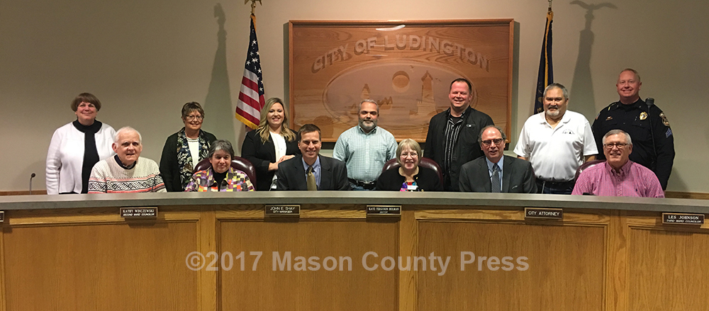 2017 Ludington City Council.