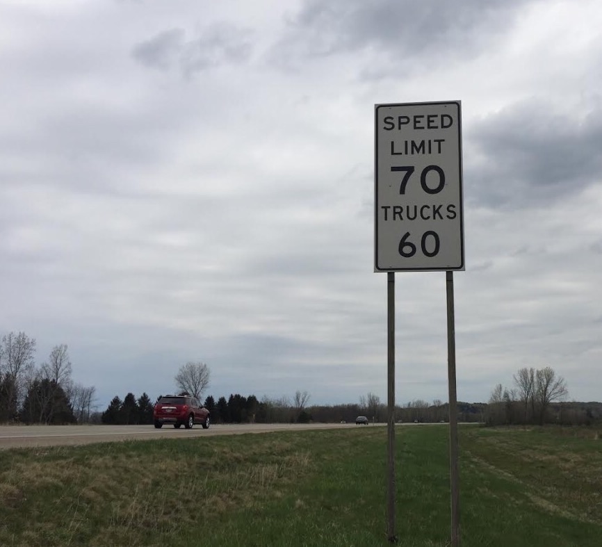 US 31 speed limit to increase to 75 mph.