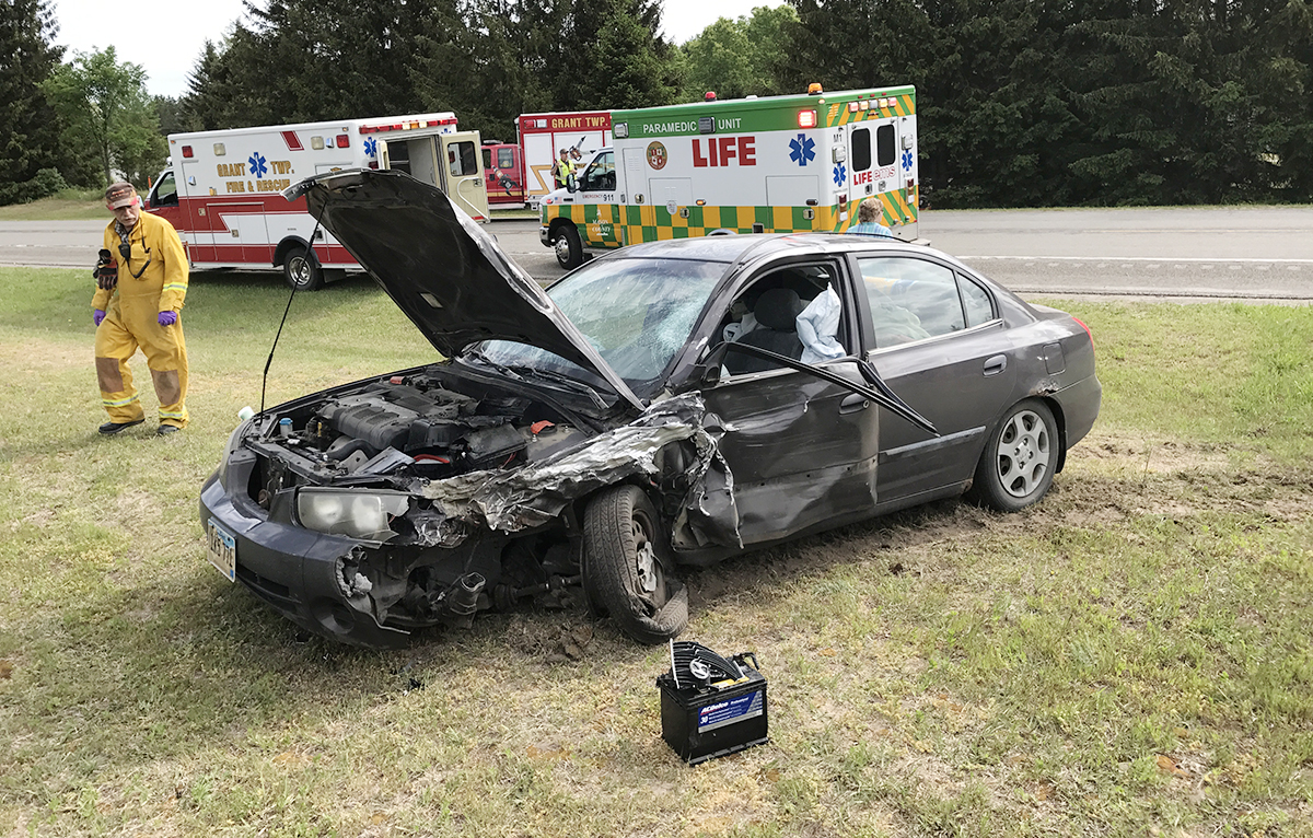 Dodge Dakota 2017 >> Distracted driver causes 2 car crash closing US 31. | MasonCountyPress.com Dodge Dakota 2017 >> Distracted driver causes 2 car crash closing US 31. | MasonCountyPress.com