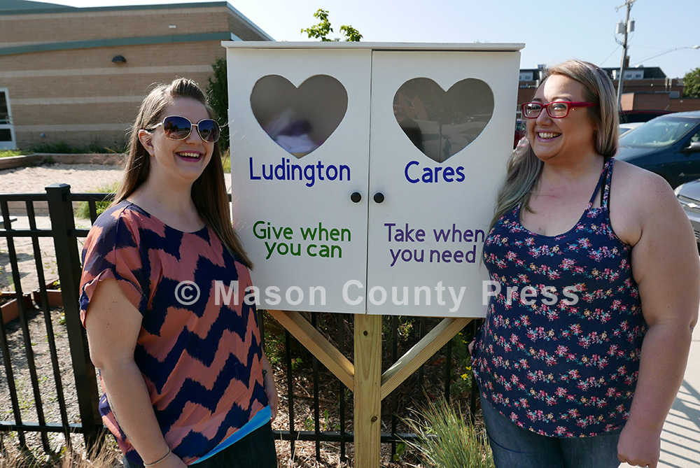 Ludington Cares Box is full of blessings.