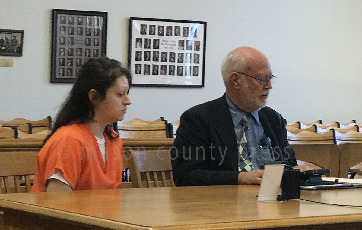 Scottville woman sentenced to jail, rehab.