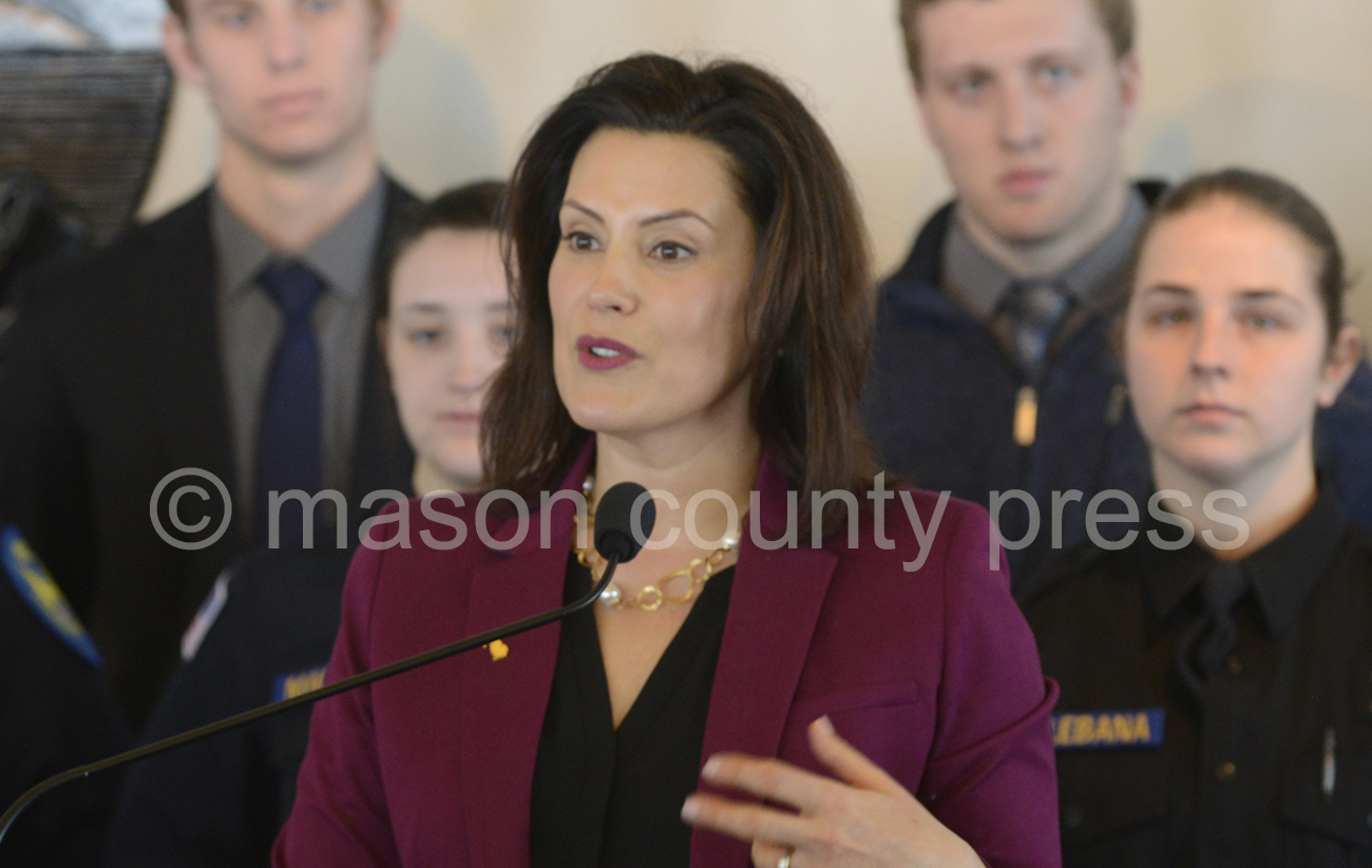 Where’s Whitmer? Secretly in Ludington pitching a bad idea. | MasonCountyPress.com