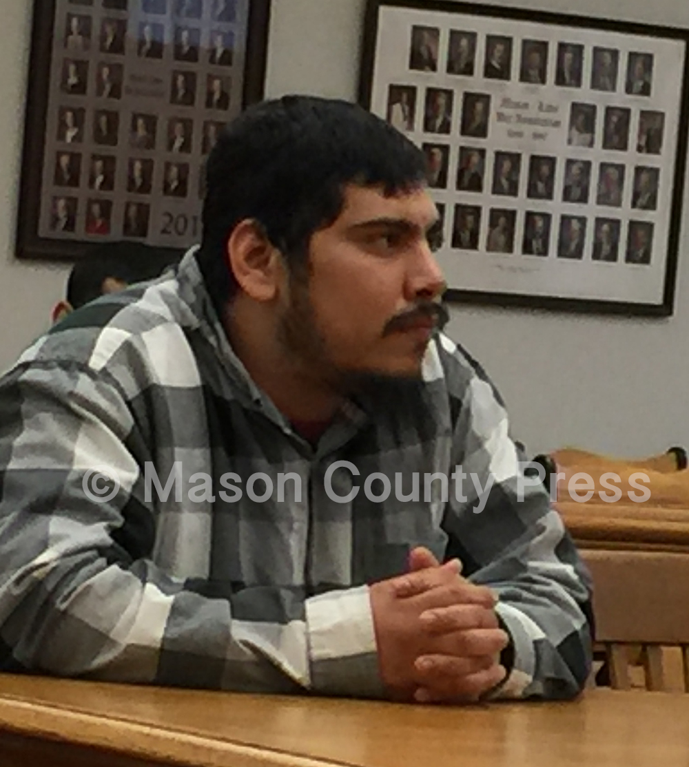 Ludington man sentenced to jail for home invasion.