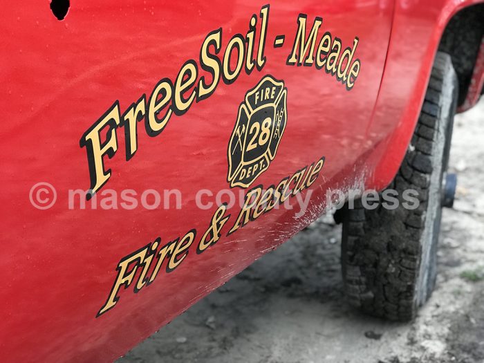 News Alert: Garage fire in Free Soil Township