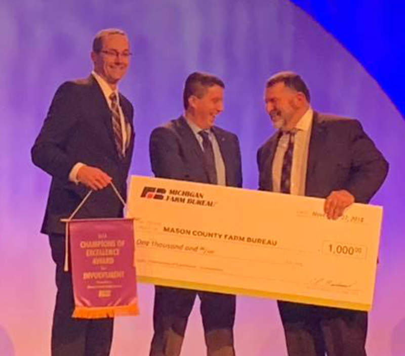 Mason County Farm Bureau wins awards at state annual meeting