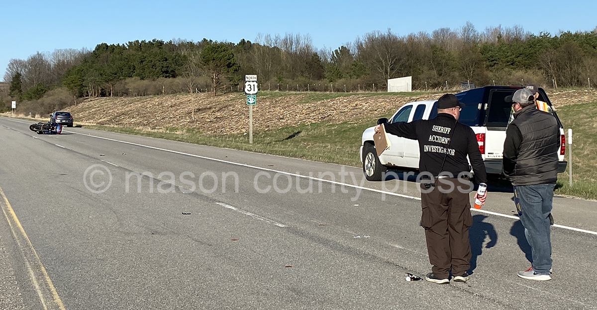 Driver in Sunday motorcycle crash identified. | MasonCountyPress.com