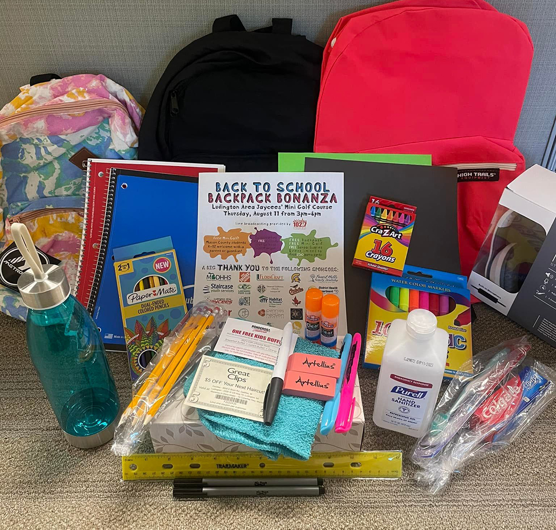 Back to School Backpack Bonanza is Aug. 11. | MasonCountyPress.com