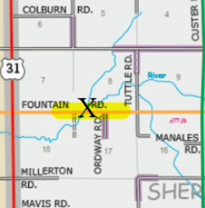 Fountain Road work to begin Tuesday